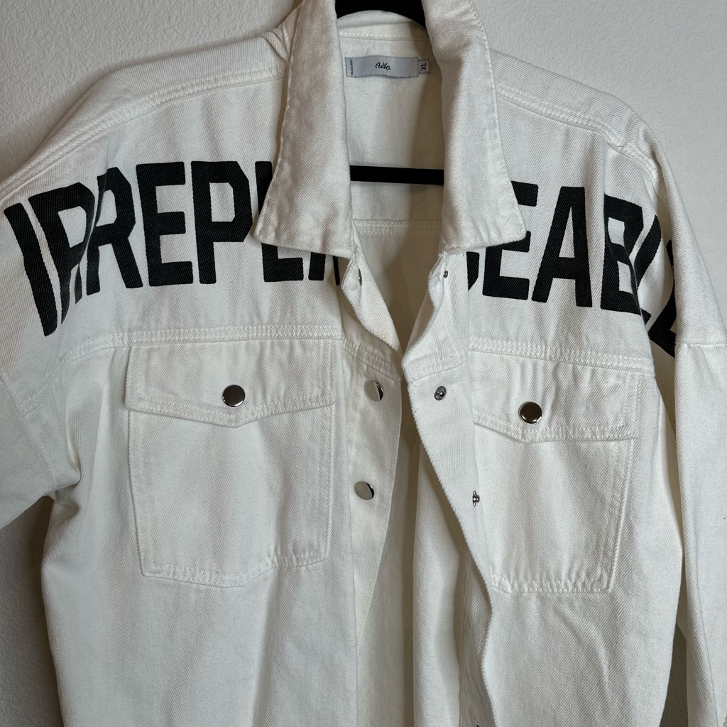 Irreplaceable Button Up